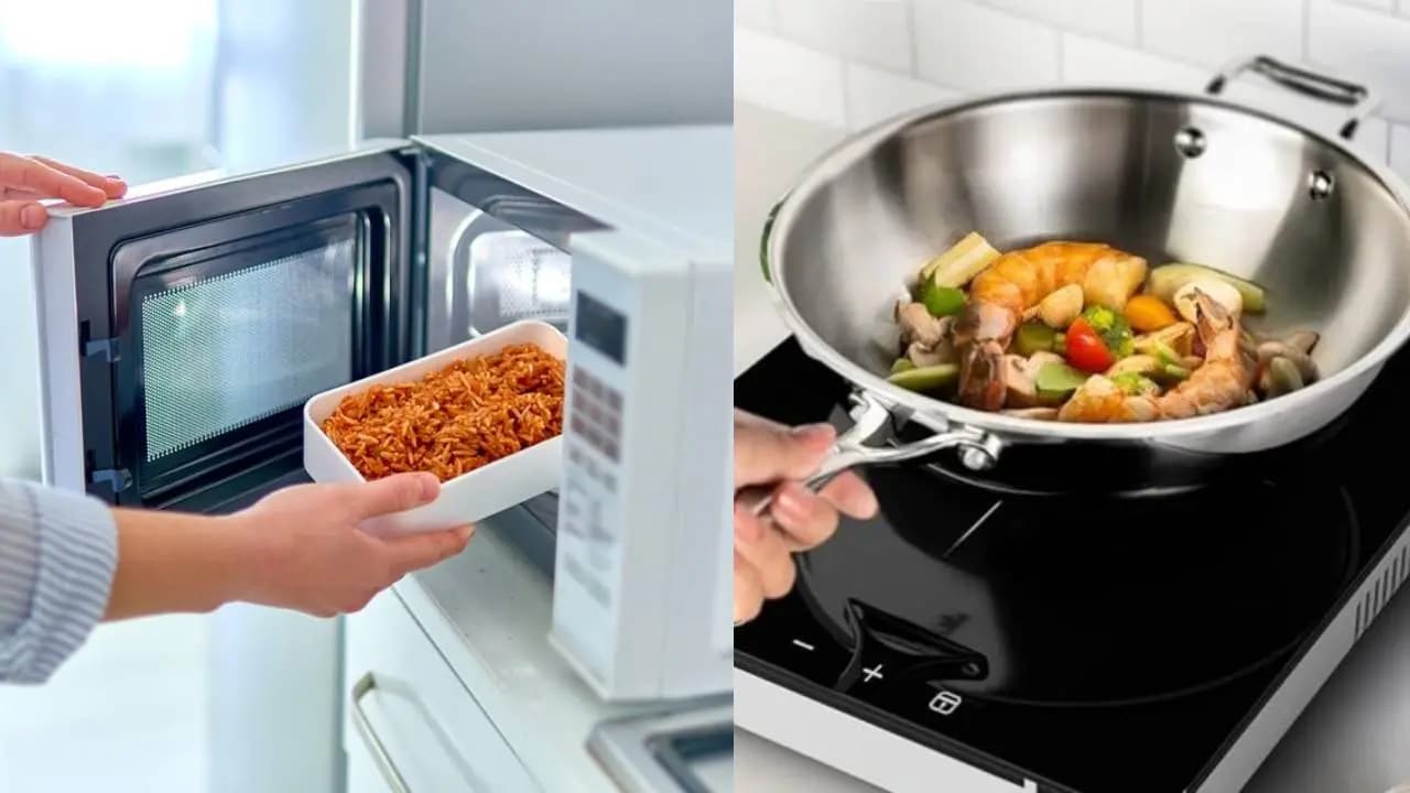 How to carry on with daily cooking without gas using induction cookset or microwave oven