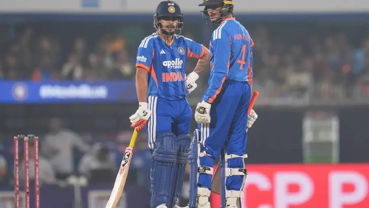 Abhishek Sharma and Ishan Kishan Retain Top Two Spots In ICC T20I Batting Rankings