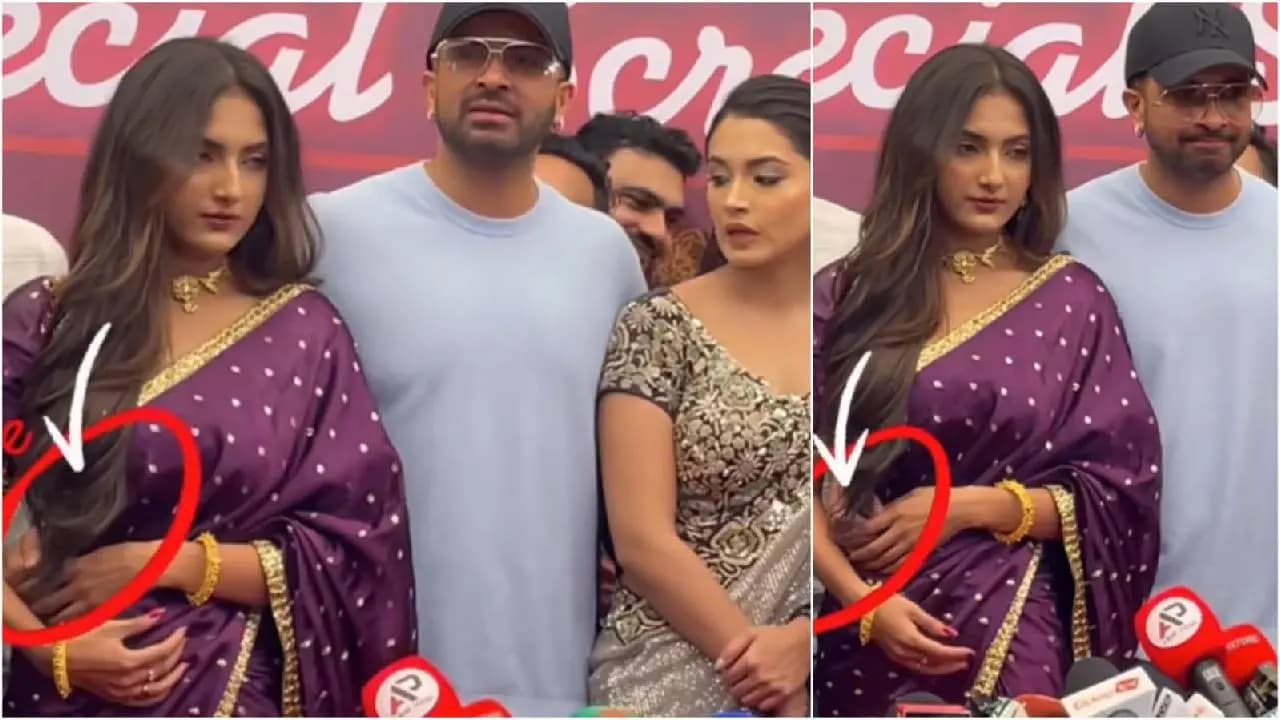 Tollywood actress Jyotirmoyee Kundu and Shakib Khan s viral video sparks on social media 