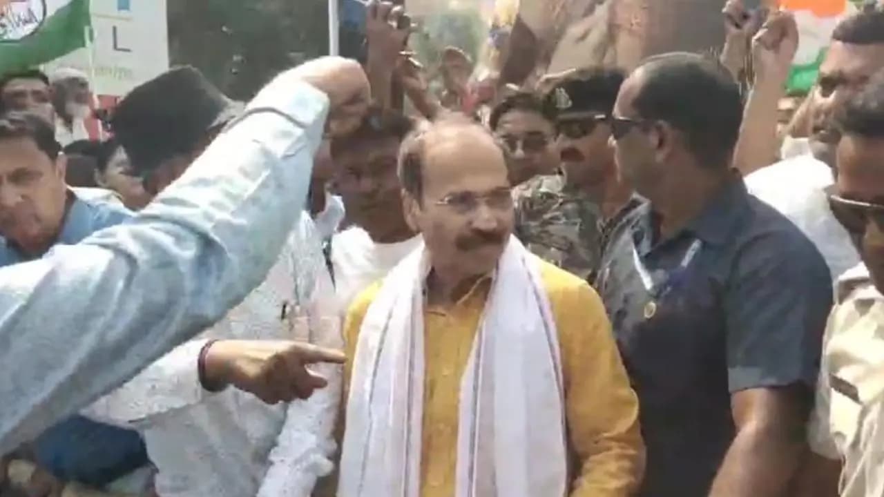 After 30 years Congress leader Adhir Chowdhury submits nomination paper for assembly election