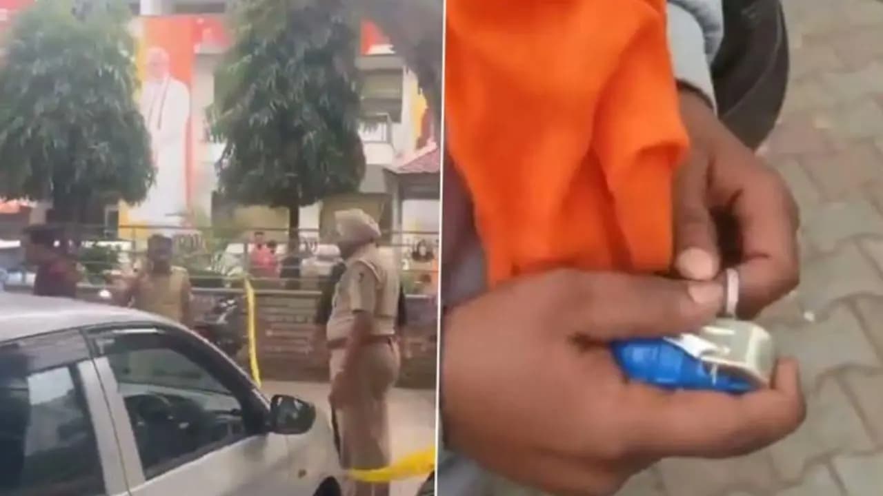 Terrible grenade attack at Punjab BJP headquarters