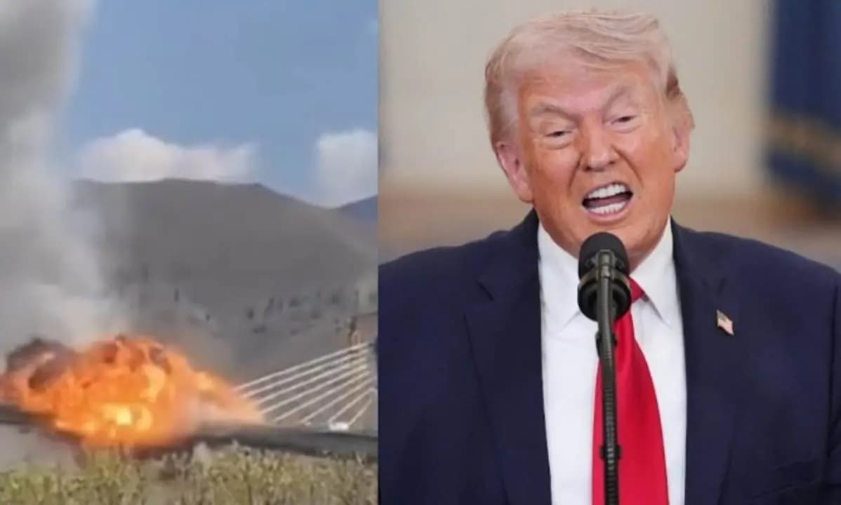 Iran Israel conflict: Irans Biggest Bridge Collapses After Strikes Trump Says More To Follow