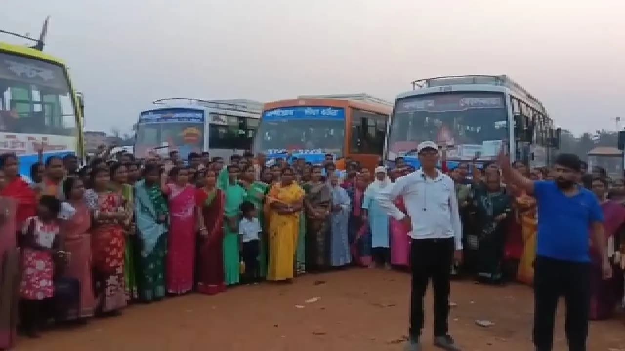 Showing shree jagannath temple TMC campaigning among voters BJP Alleges