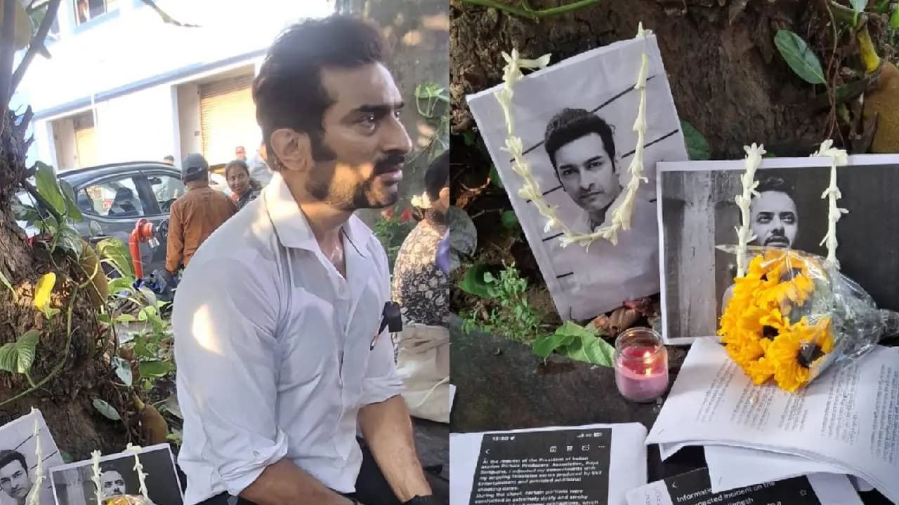 Jeetu Kamal creates his own protest format on protest march of Rahul Arunoday Banerjee s sudden death