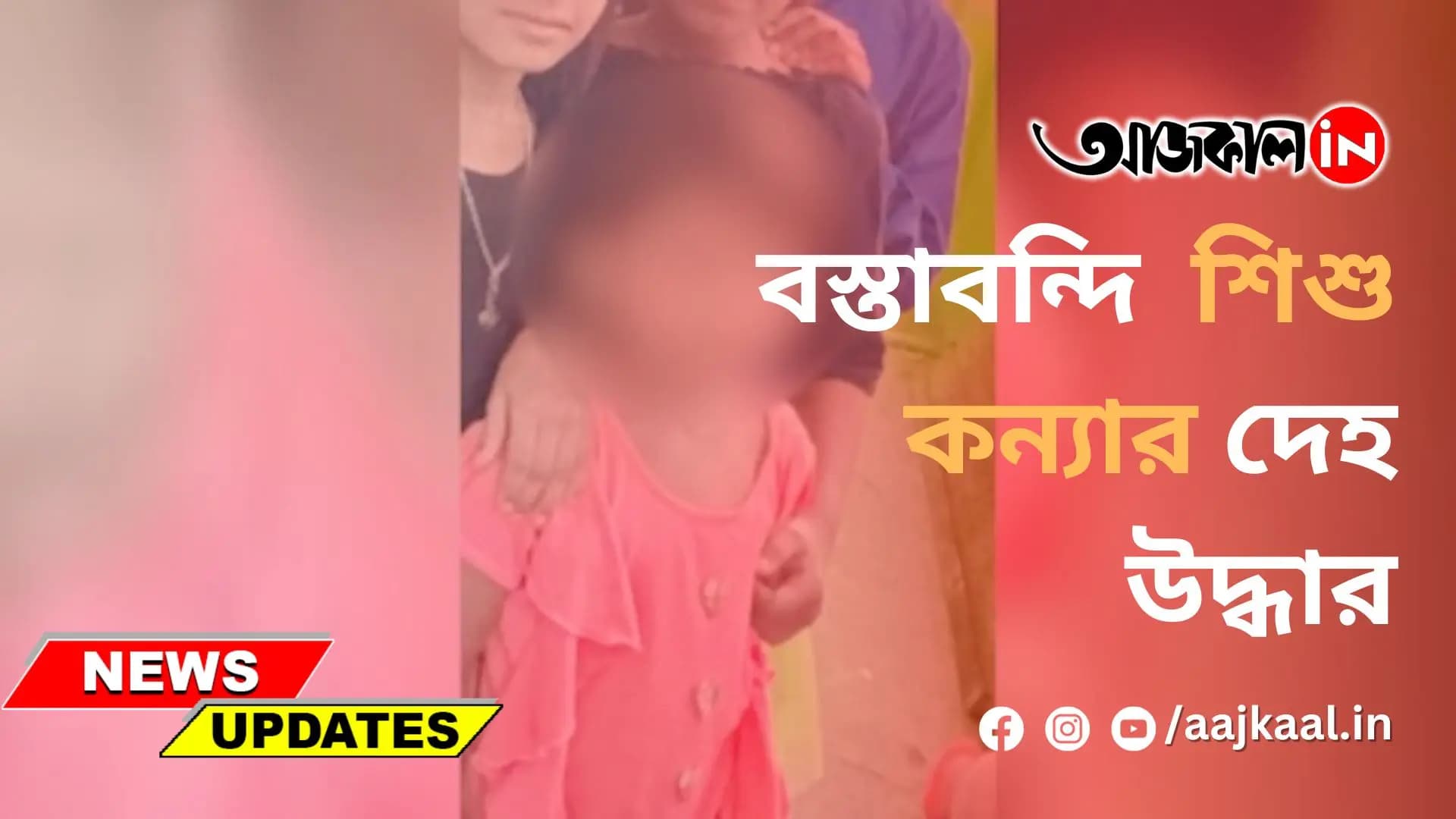 বস্তাবন্দি শিশু কন্যার দেহ উদ্ধার  