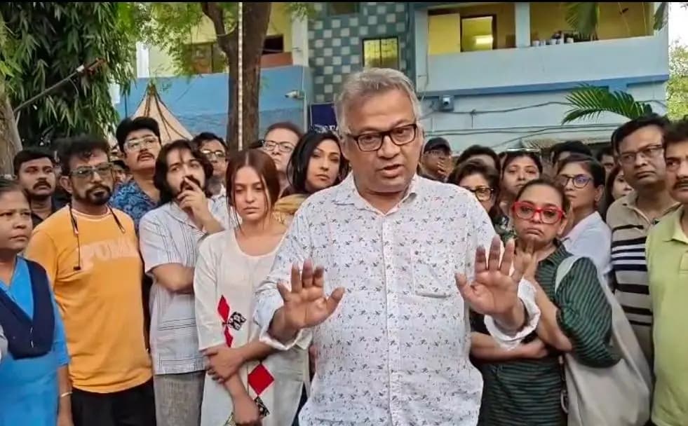 Artists forum lodges fir in rahul arunoday banerjee death case Priyanka Sarkar prosenjit Chatterjee and others were there