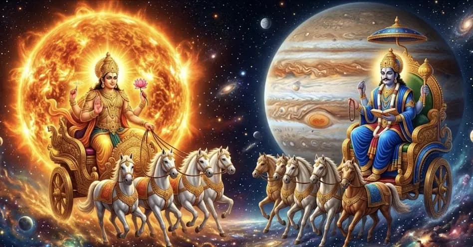 Kendra Drishti Yog these zodiac signs will face setback and lots of trouble as surya guru is forming yuti