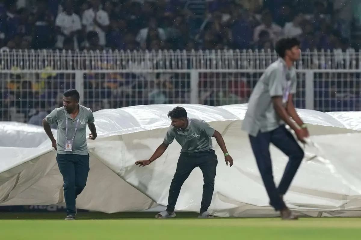 KKR-Punjab Kings match abandoned due to wet outfield, teams share points