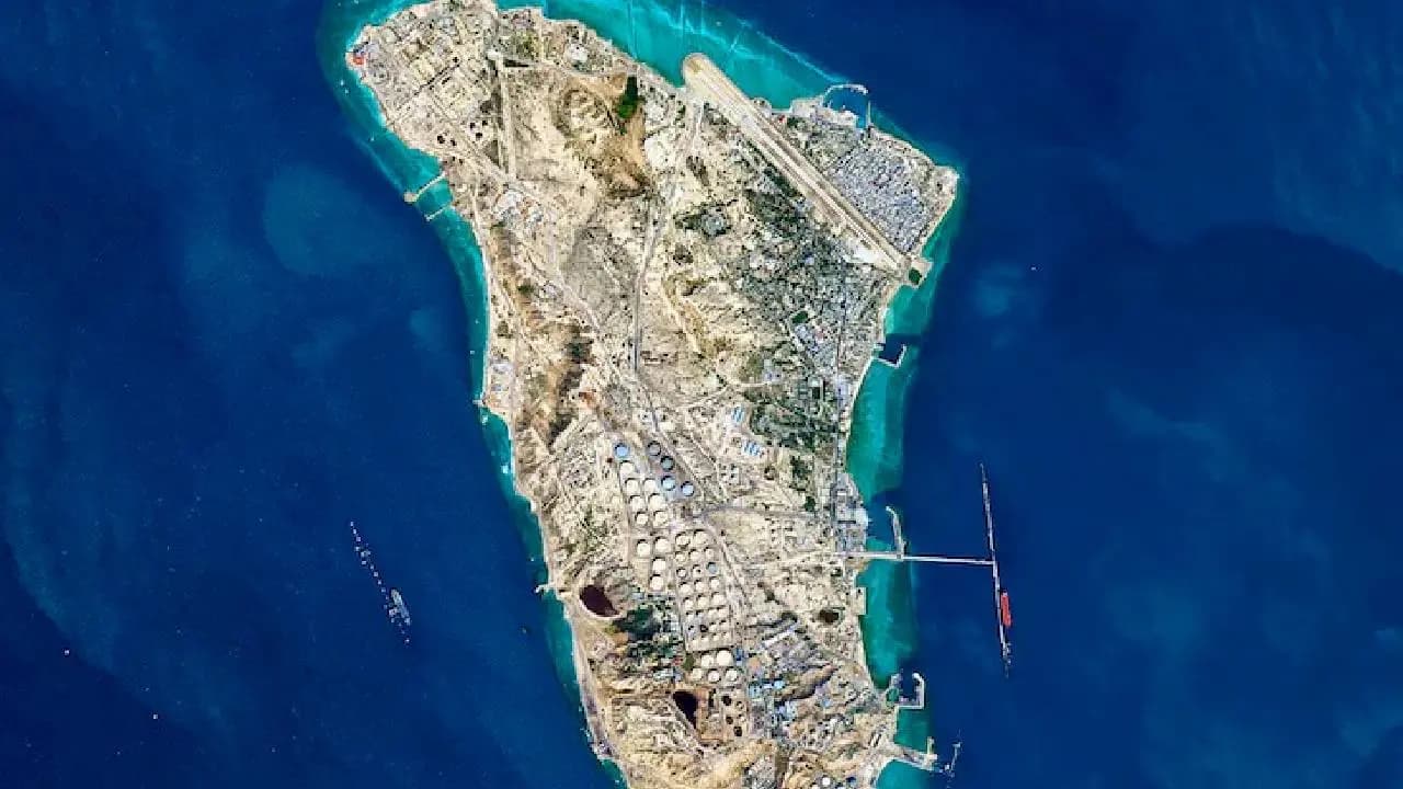 Iran Israel Conflict: Explosions On Strategic Kharg Island Bridge Hit In Central Iran