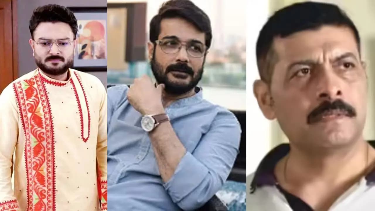 Chirosokha actors vivaan ghosh sudip mukherjee raja goswami having meeting with prosenjit Chatterjee after magic moments got banned