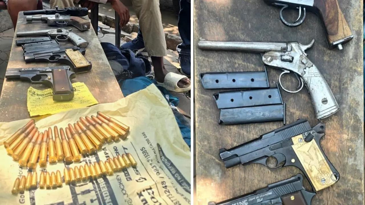 Kolkata Police STF Arrests Minor with Firearms and Ammunition on Strand Road