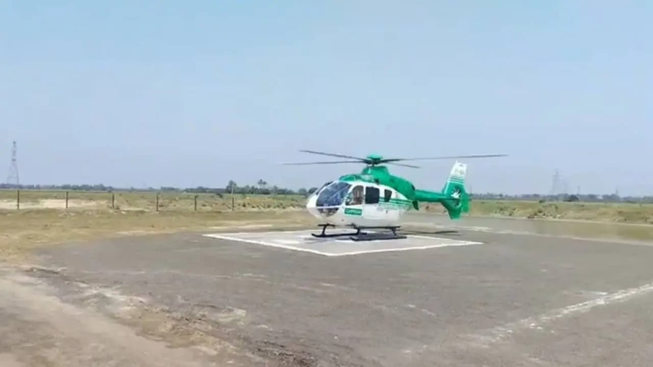 NOC problem that halted Humayun Kabir to his helicopter