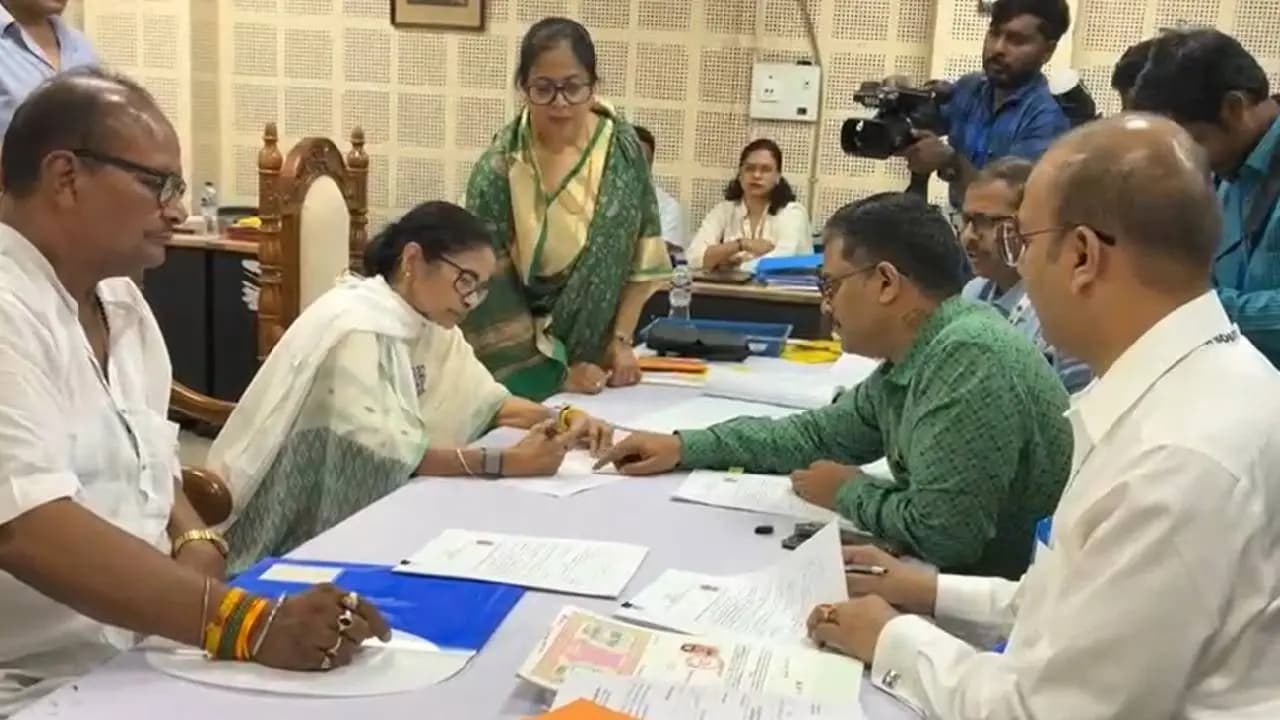 West Bengal Election 2026: Mamata Banerjee files her nomination in a procession at Alipore On 8 April 