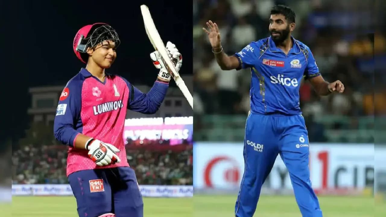 Vaibhav Suryavanshi Hits Two Sixes off Jasprit Bumrah in IPL 2026