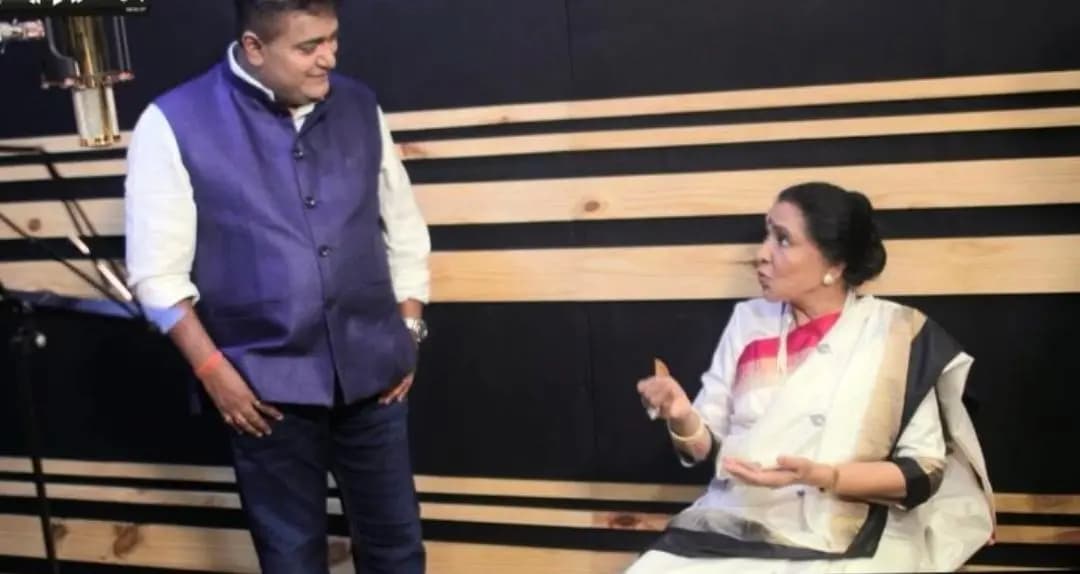 Asha bhonsle passed away: shiladitya Chowdhury mourns on her death