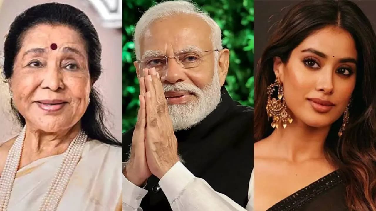 PM Narendra Modi prays for Asha Bhosle s recovery Janhvi Kapoor reacts on Jana Nayagan leaked 