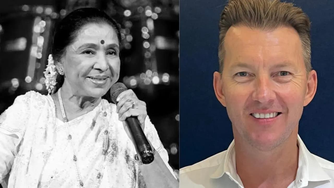'I am forever grateful to you', why did Brett Lee say on Asha Bhosle's death?