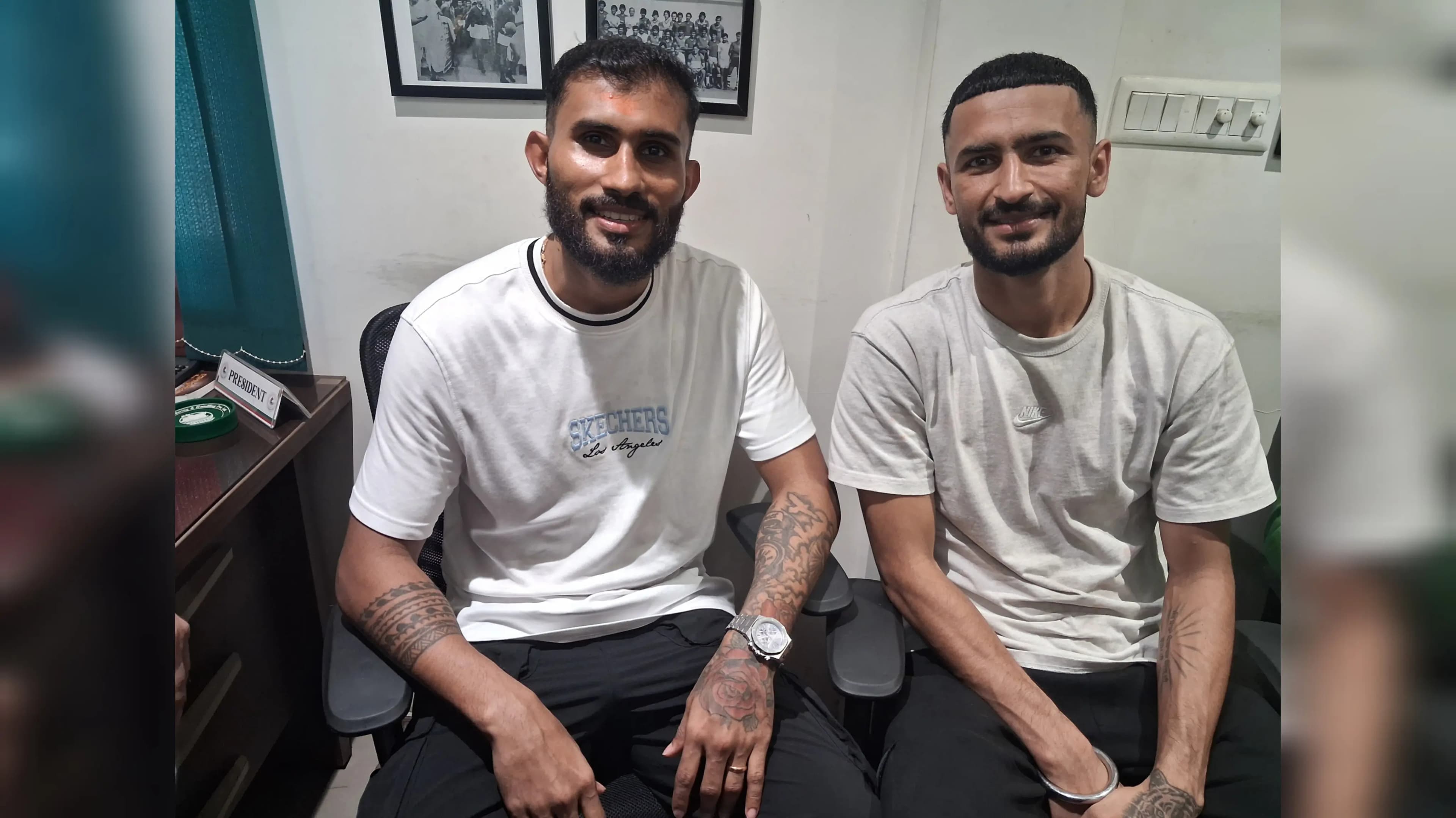 Subhasish and Manvir মেয়ের সামনে আইএসএল জিততে চান শুভাশিস, মনবীরের লক্ষ্য কী?

আজকাল ওয়েবডেস্ক: আইএসএল লিগ শিল্ড, আইএসএল কাপ, দুটোই জিতেছেন। তাও একাধিকবার। গত তিন বছর ধরে মোহনবাগানের জয়জয়কার। জুয়