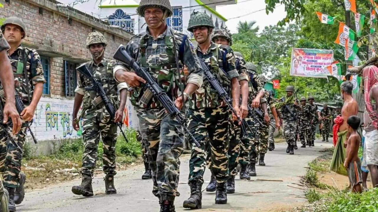 Eci finalizes central force deployment plan for first phase of election in West Bengal