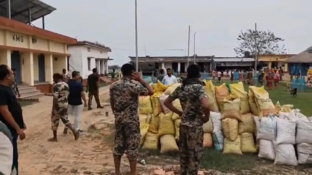 One BSF jawan died due to fire in Hingalganj BSF Camp