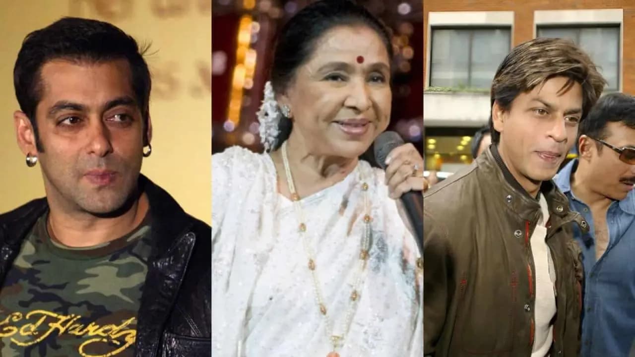 Why Shah Rukh Khan and Salman Khan skipped the funeral Asha Bhosle
