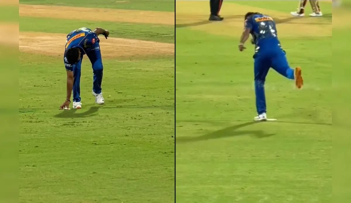 Jasprit Bumrah screams in frustration, kicks bowling marker, video goes viral