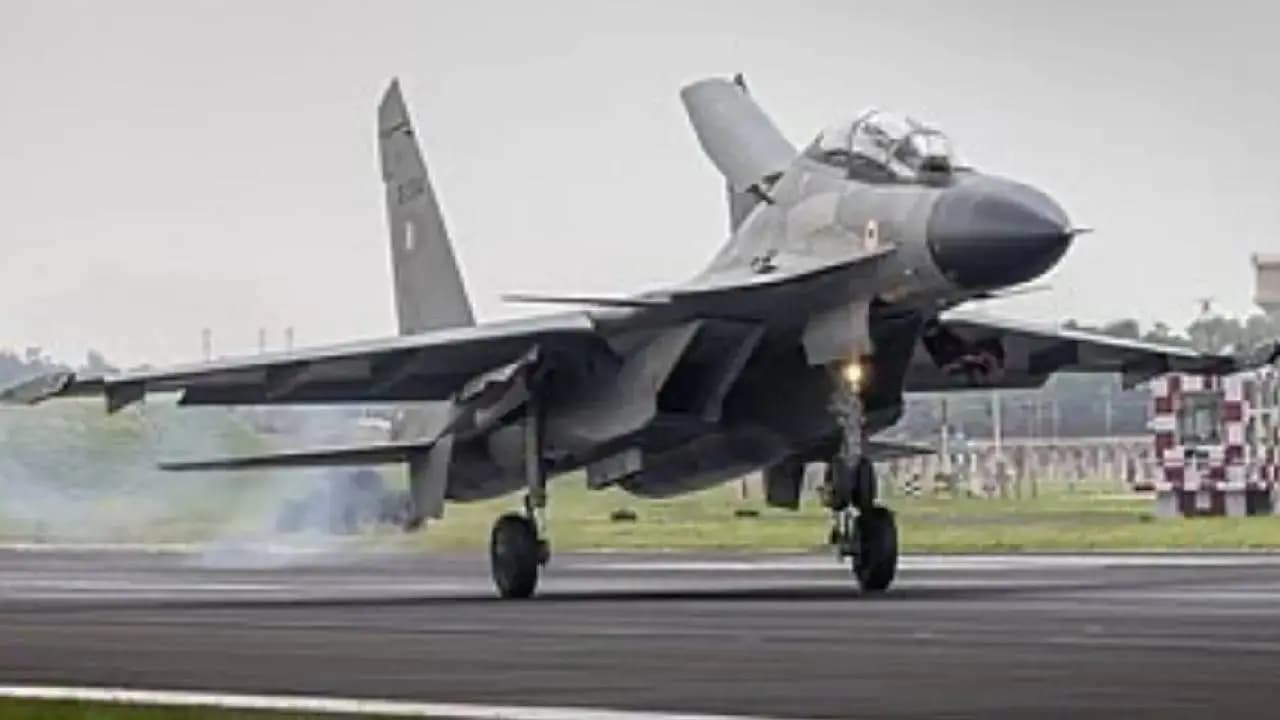 Pune Airport Runway Briefly Shut After Air Force Aircrafts Hard Landing