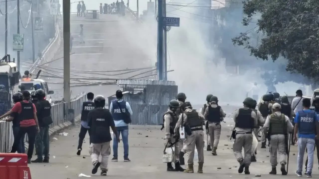 protest unrest sparks again in manipur