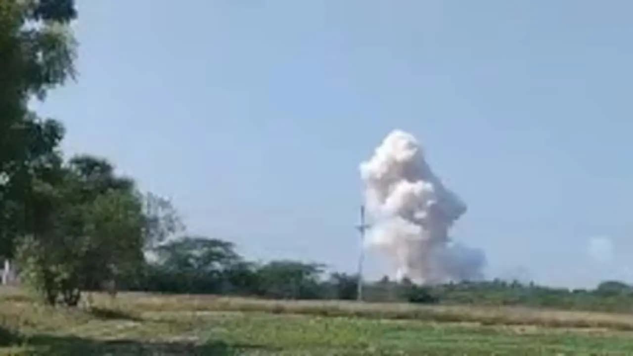 Blast at firecracker factory in Tamil Nadu