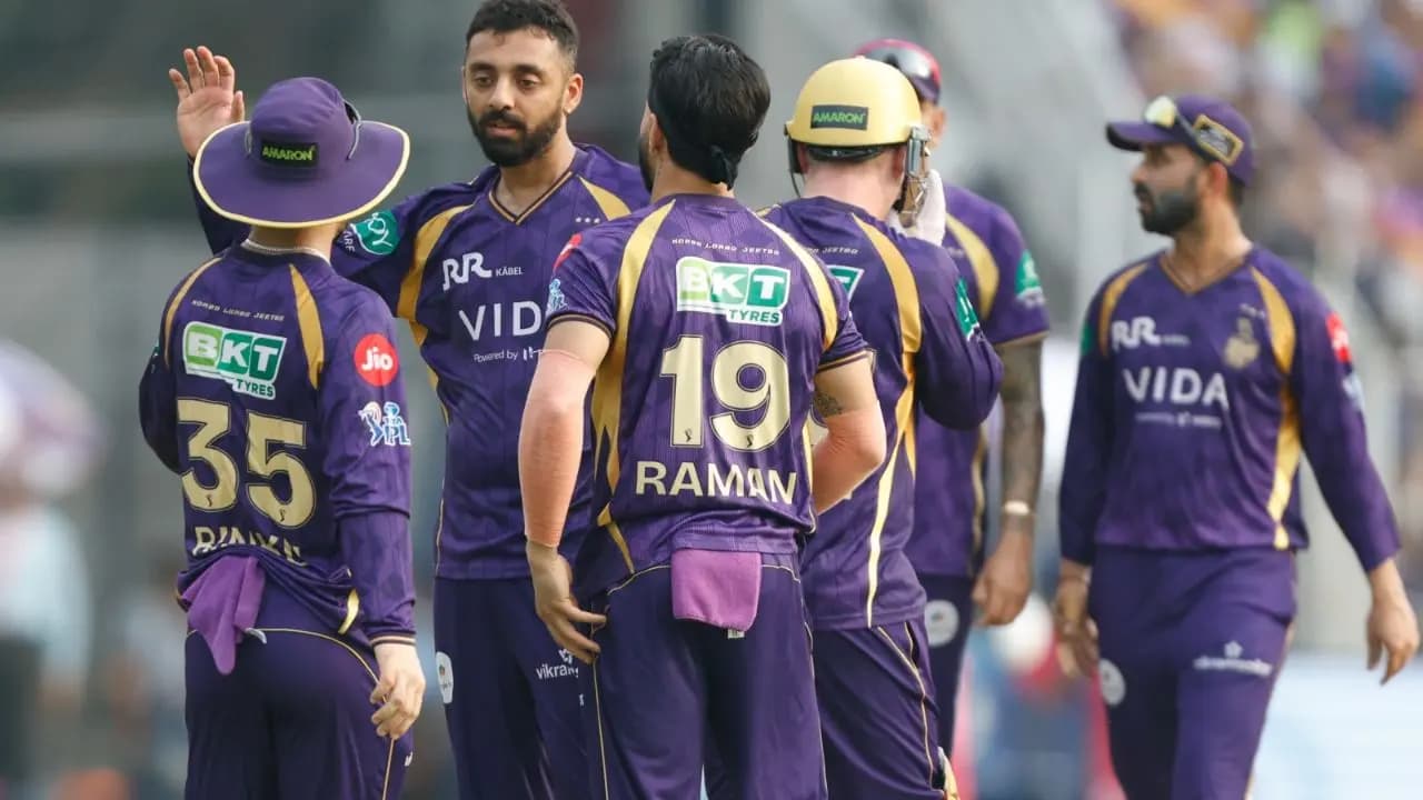 IPL 2026:Varun Chakaravarthy admitted that he saw some the KKR players crying in the dressing room after they got the better of RR 