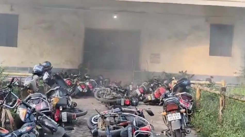 Bombs were allegedly hurled at a rally also at cpm party office gnr