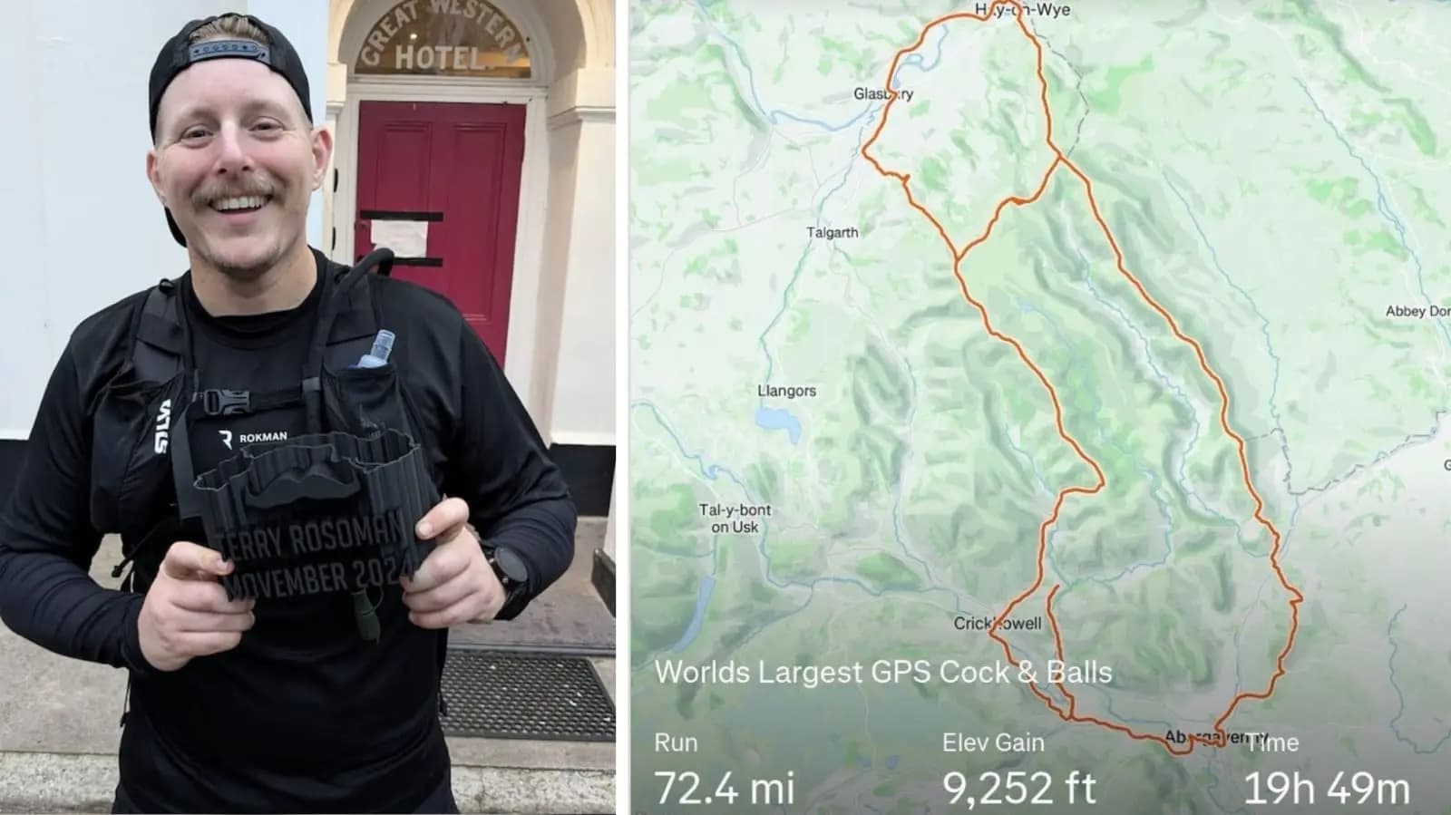 UK Man Creates Giant GPS Penis Drawing To Raise Money For Charity_gnr