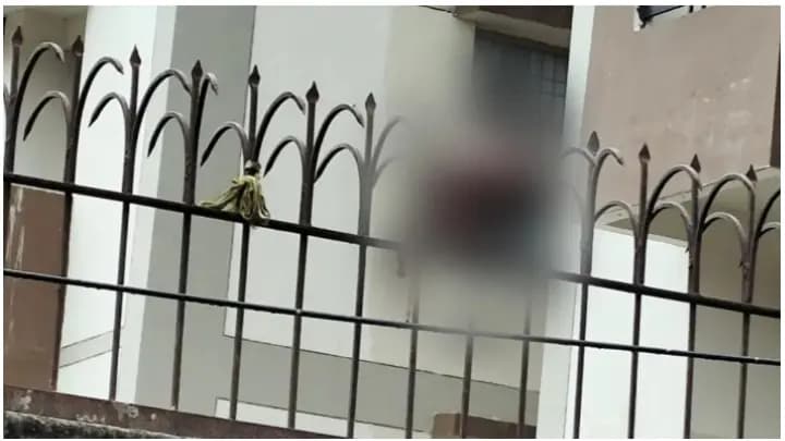 Newborn Thrown Over Wall, Pierced By Spiked Fence