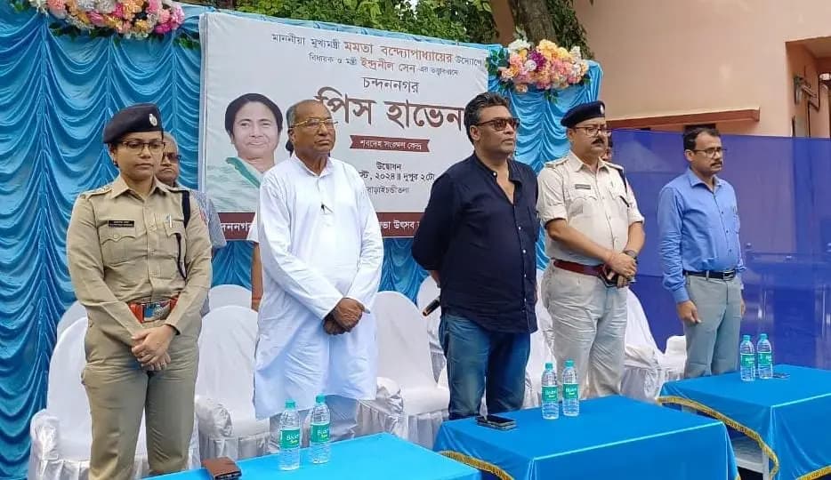 Peace Heaven built without government assistance, inaugurated by Minister Indranil Sen gnr