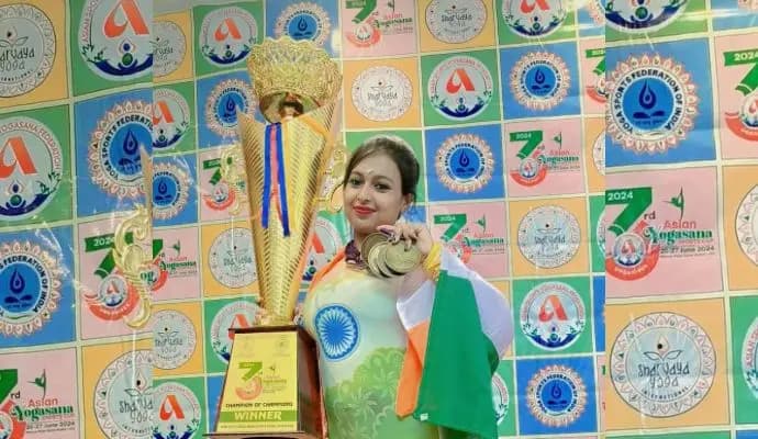 Neha bag of singur wins champion of Champions trophy
