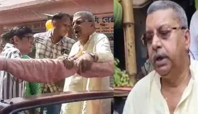 Kalyan dropped Kanchan from the car while campaigning