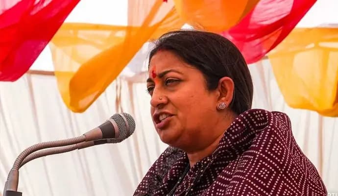 Smriti Irani Dares Priyanka Gandhi To Debate