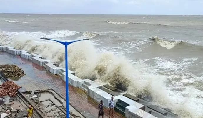 Weather update light to moderate rainfall forecast in bengal gnr