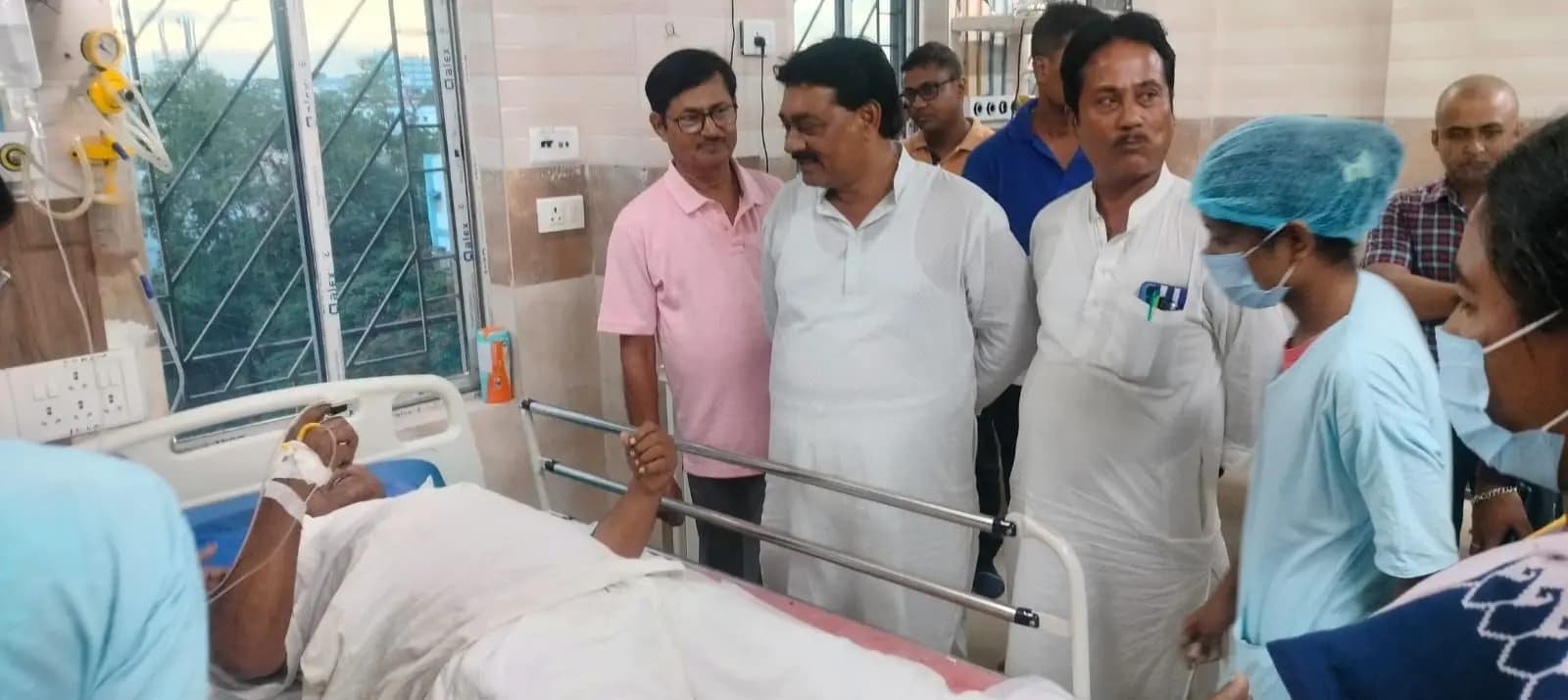 TMC MLA admitted to hospital