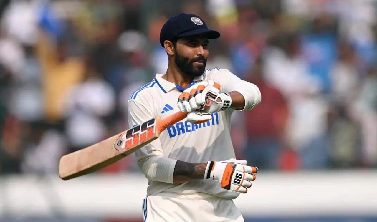 India takes big lead, ravindra jadeja gives hope of innings win