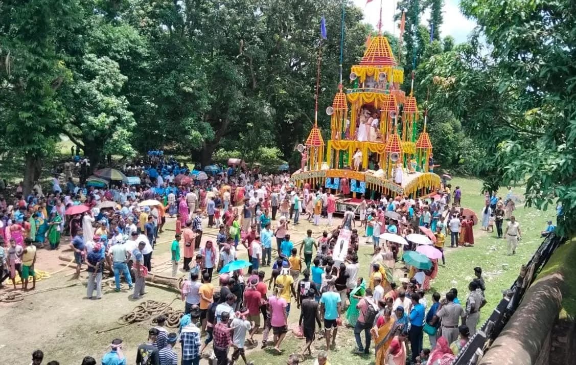 Rathyatra in guptipara Hooghly