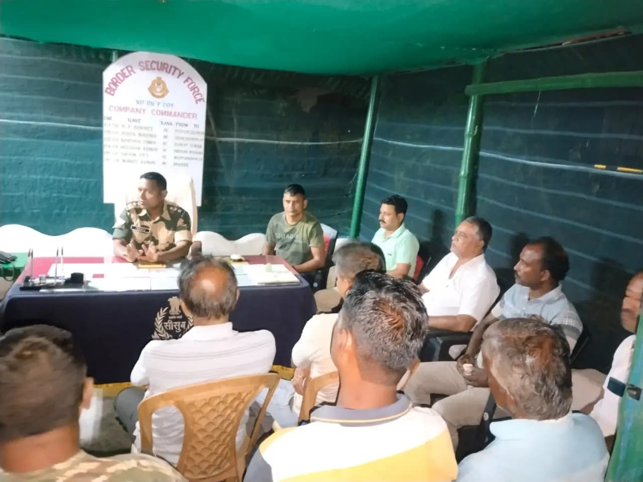 Bsf urges to the people of India residing in Bangladesh border area to inform them about any unknown face gnr
