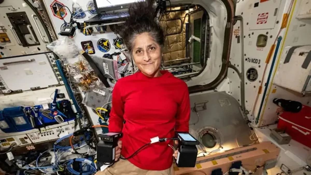 Sunita Williams farming lettuce in space but not for eating
