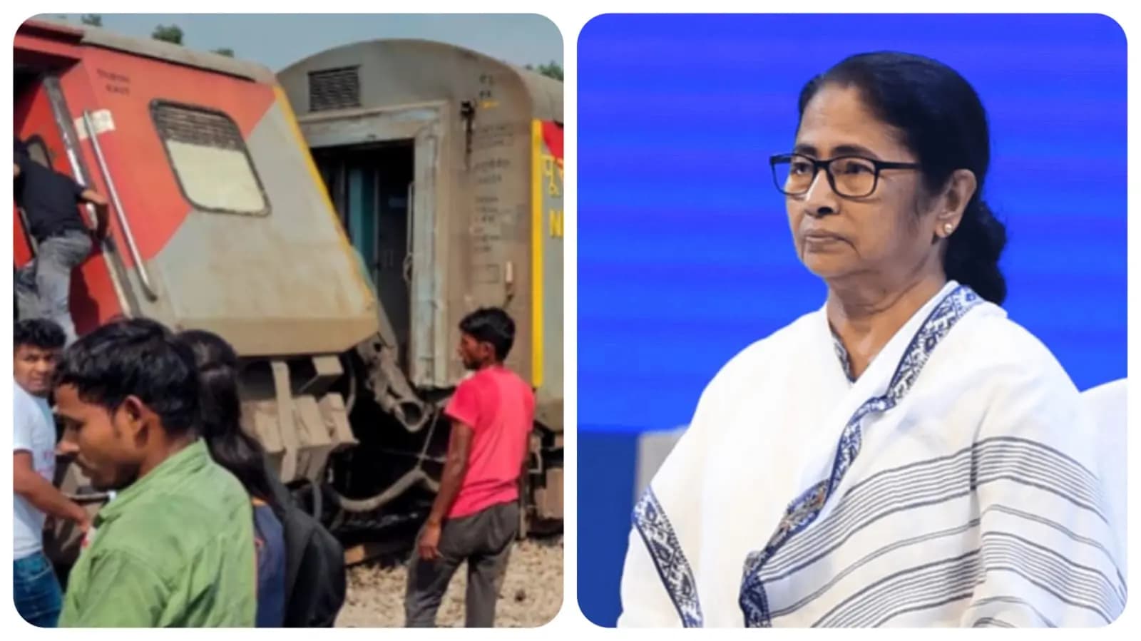 Mamata Banerjee: কী করছেন ভারতীয় রেল কর্তৃপক্ষ! ভারত সরকারই বা কী করছে! বৃহস্পতিবার উত্তরপ্রদেশের গোন্ডায় চণ্ডীগড় ও ডিব্রুগড়ের মধ্যে চলা চণ্ডীগড়-ডিব্রুগড় এক্সপ্রেসের দুর্ঘটনার পর এই প্রশ্ন তুললেন বাংলার  মুখ্যমন্ত্রী মমতা ব্যানার্জি।