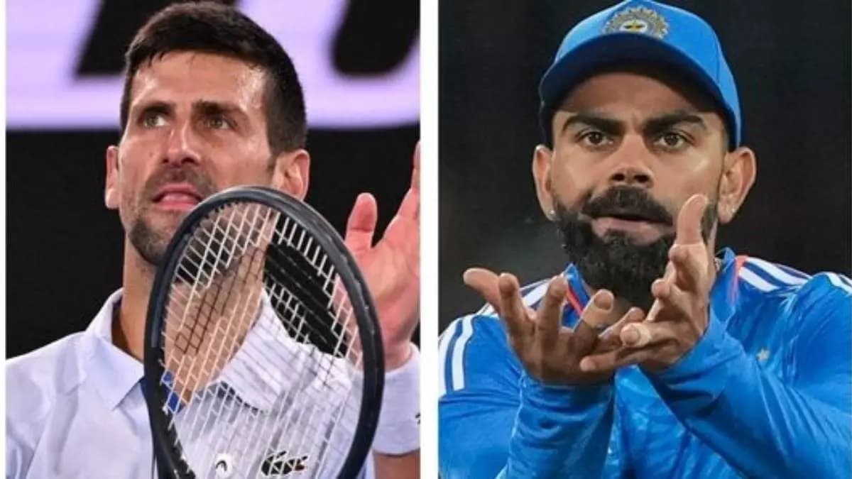 Novak Djokovic reacted to Virat Kohlis retirement  spt 