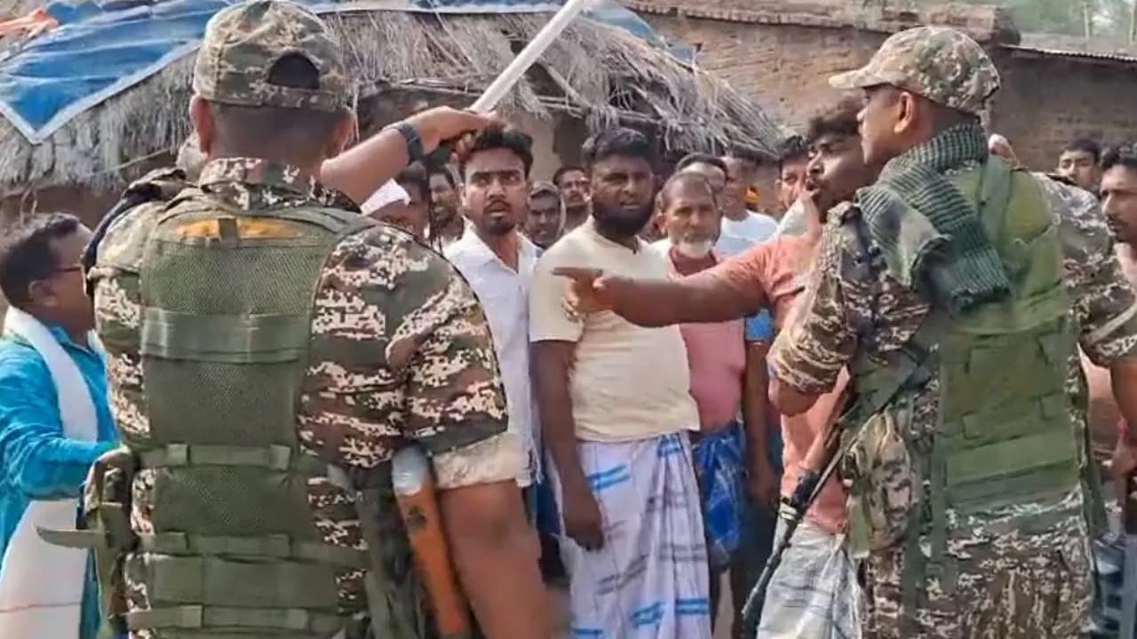 Bengal Election 2026: EVM problem led to scuffle between central force and voters resulting injuries of both sides