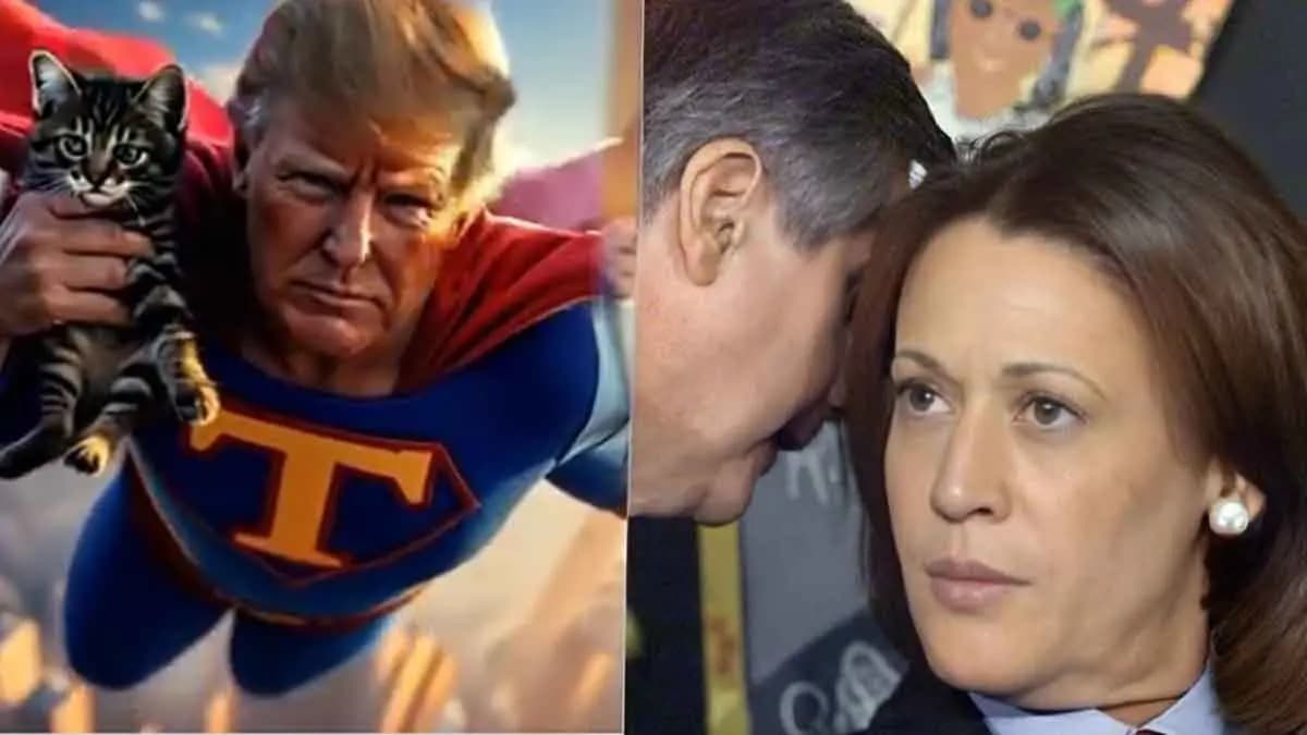 Best Memes From Donald Trump-Kamala Harris US Presidential Showdown gnr