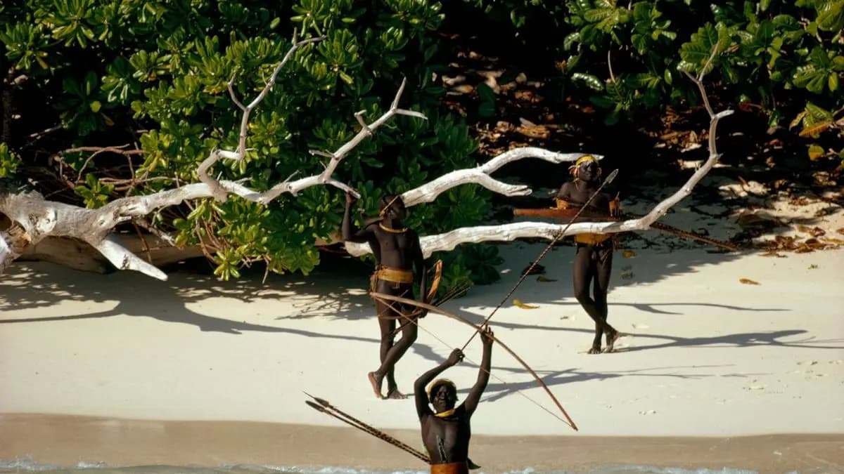 weird fact about sentinelese tribe in andaman_gnr