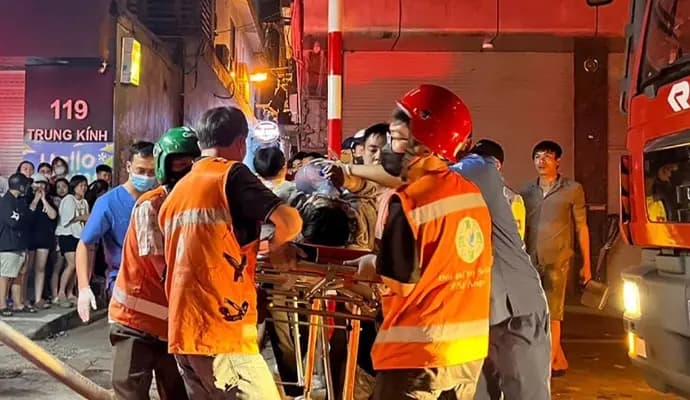 At Least 14 Killed In Vietnam Apartment Fire