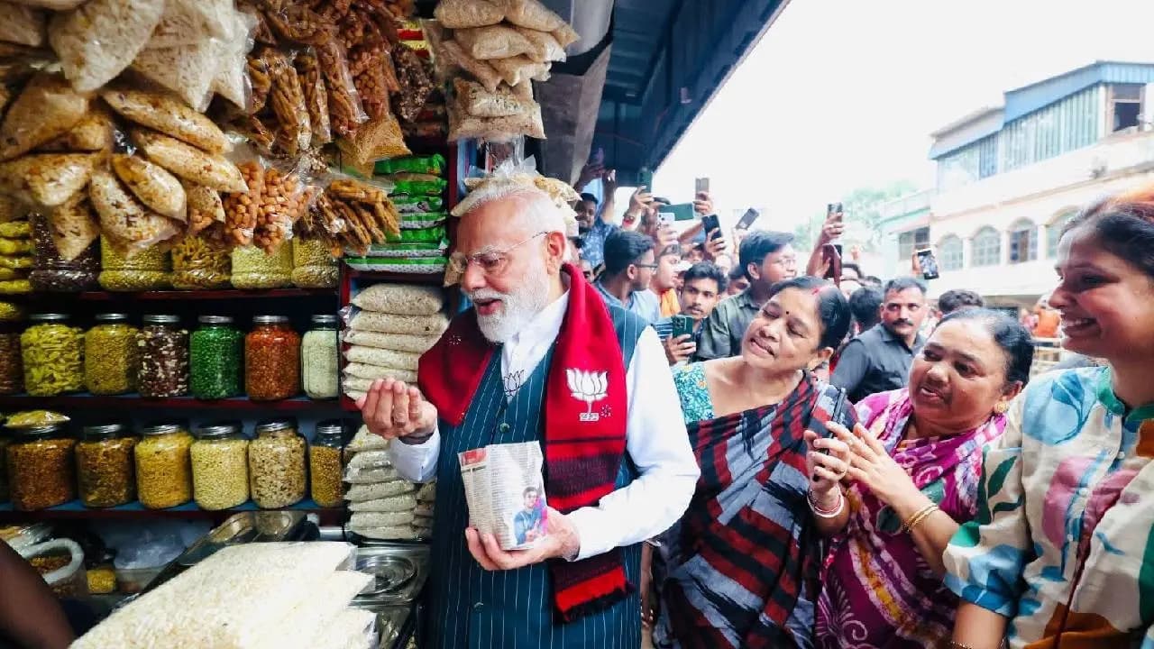 Narendra Modi public meeting at Krishnagar